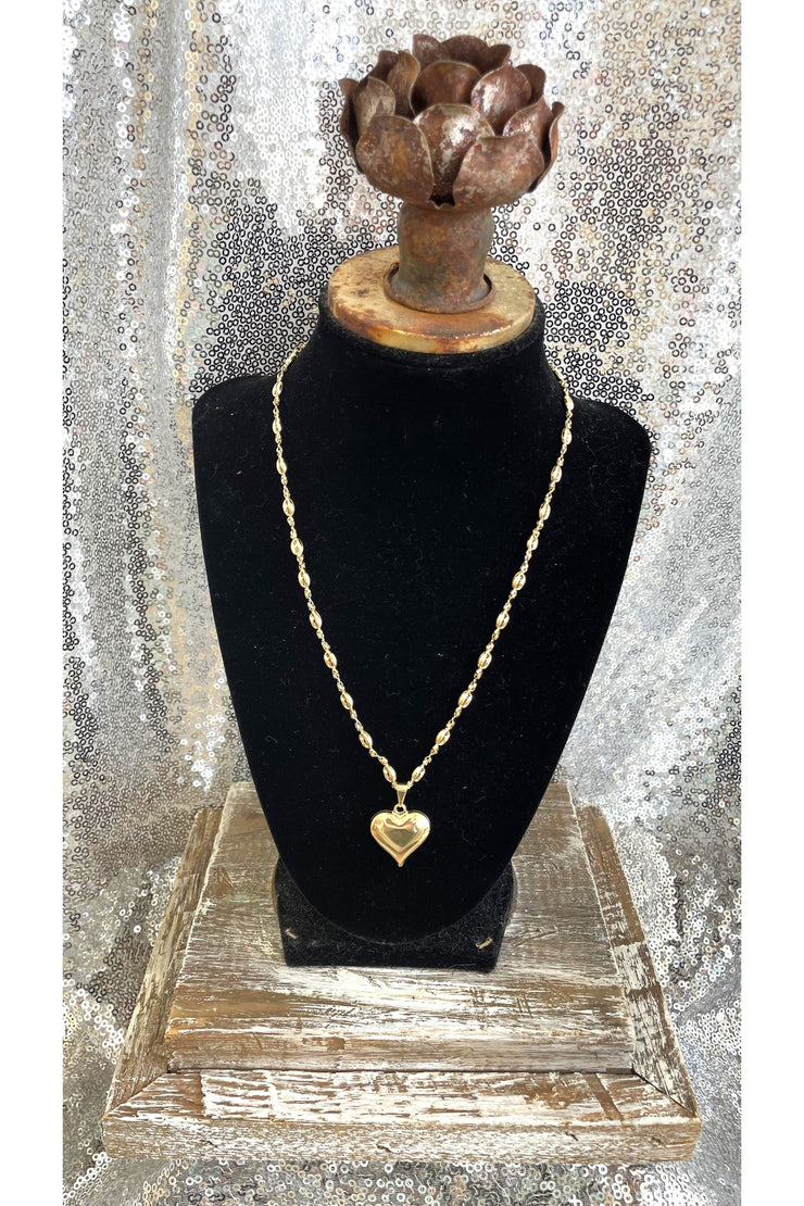 Mariner Heart Necklace 18'