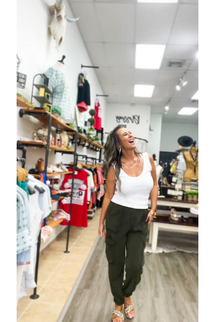 Olive Sandy Pants