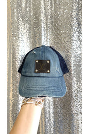 Denim Trucker Cap