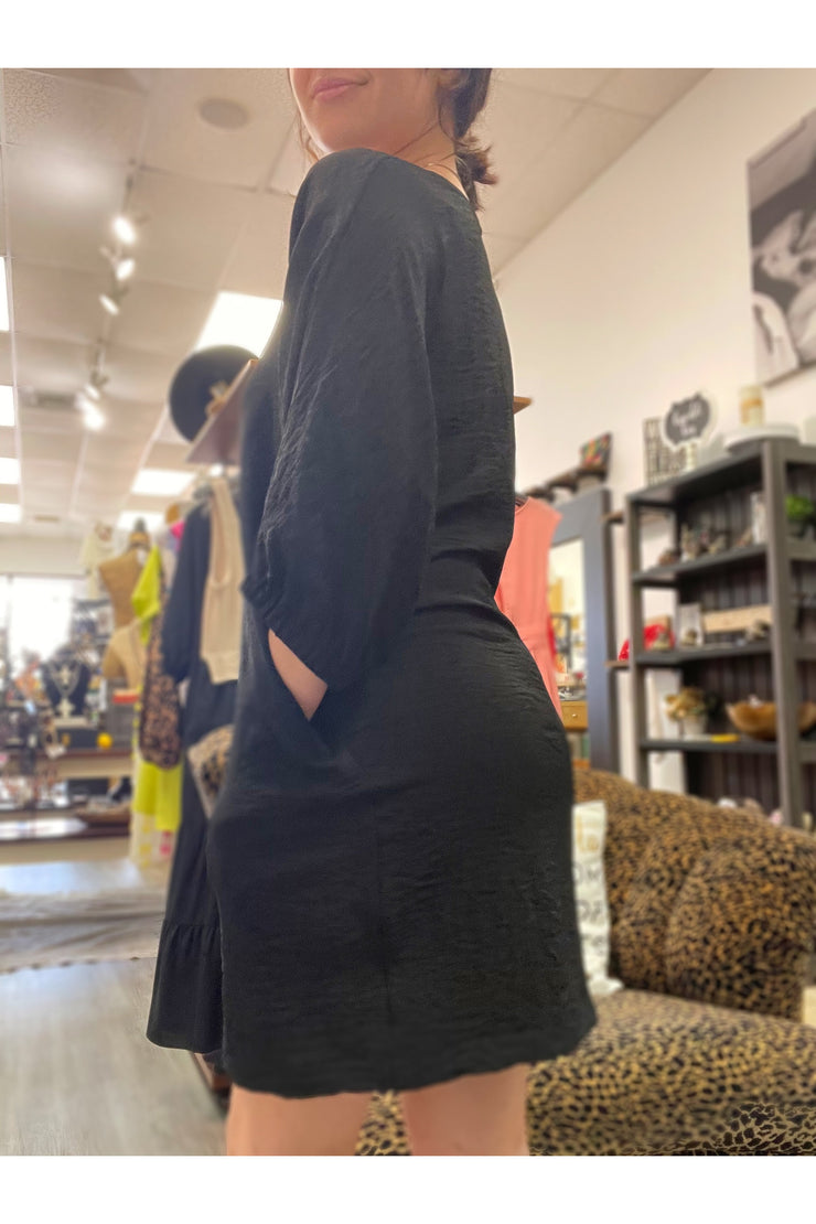 Ebony Dolman Dress