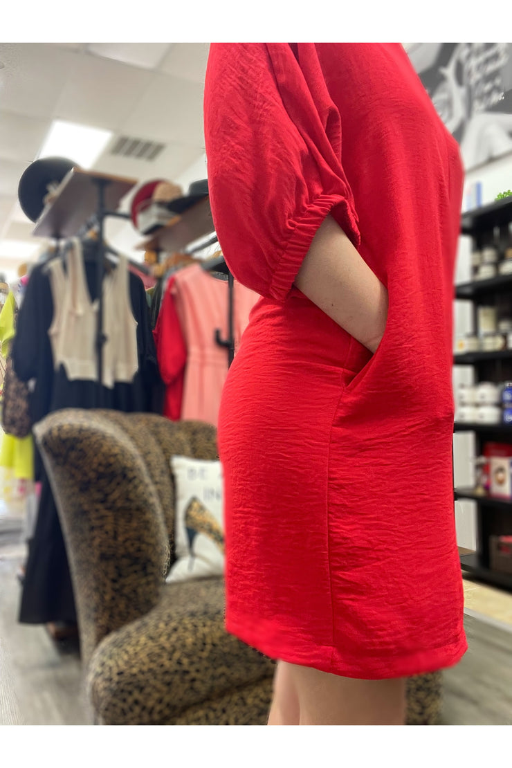 Garnet Dolman Dress