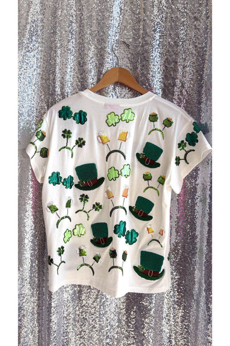 Queen of Sparkles Lucky Tee