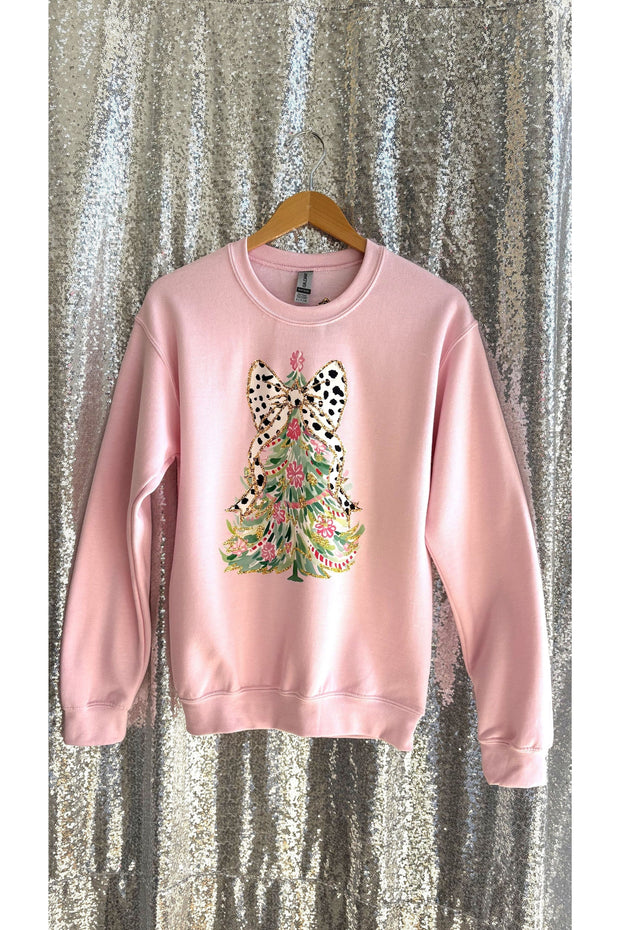 Pastel Holiday Party Crewneck