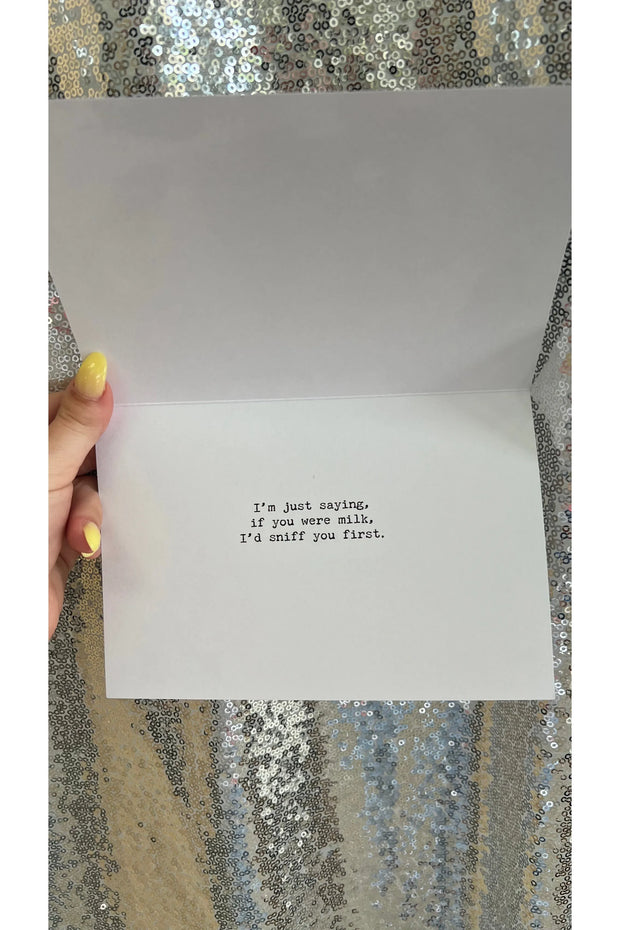 You're Old Greeting Card