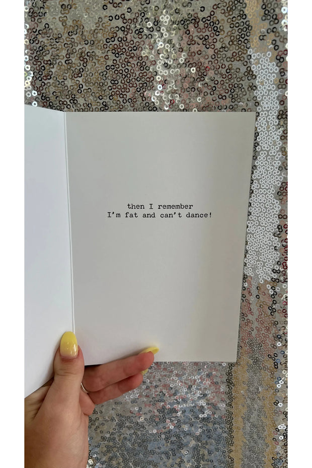 A Stripper Greeting Card