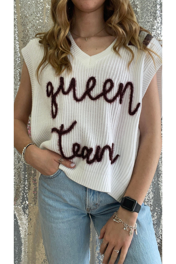 Queen Team TAMU Sweater Vest