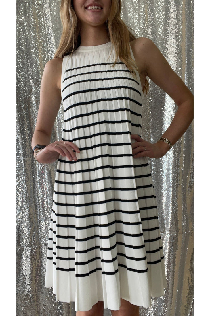 Laguna Pleated Dress