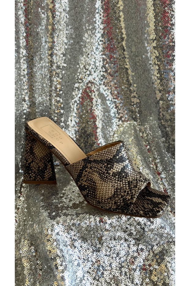 Drive Me Wild Snakeskin Shoes