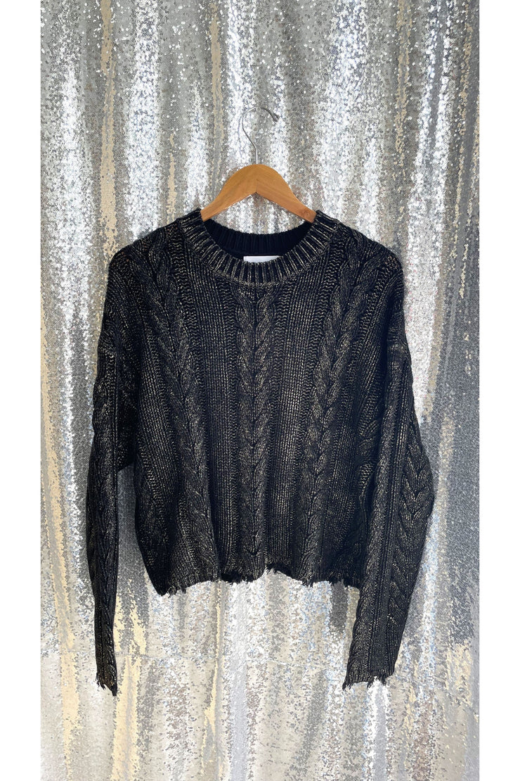 Kris Gunmetal Sweater