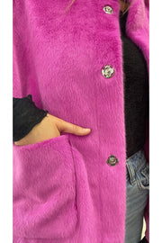 Fuchsia Capelet Jacket