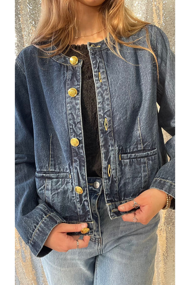 Coco Indigo Denim Jacket