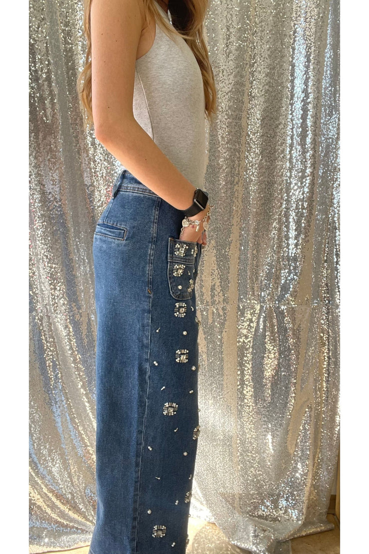 Audrey Embellished Pant