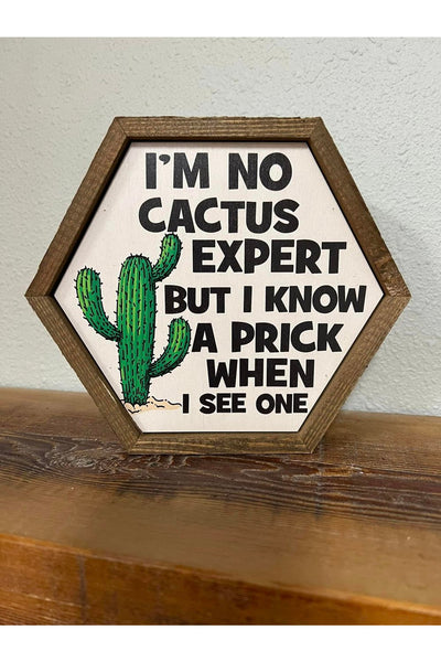 Cactus Expert Sign