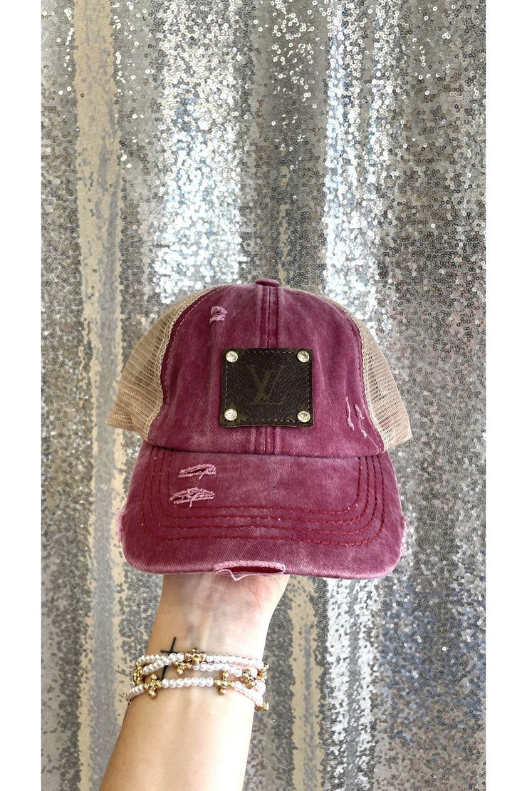 Maroon Trucker Cap