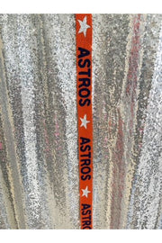 Orange Astros Star Purse Strap
