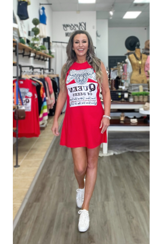 Queen Of Sparkles "Queen Of Beers" Dress