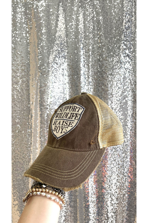 Support Wildlife Raise Boys Hat