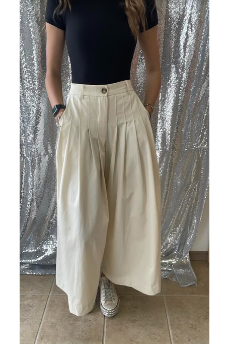 Rachel Pleated Wide Leg Pants