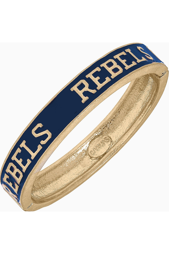 Ole Miss Rebels Enamal Hinge Bangle