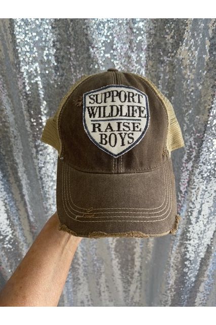 Support Wildlife Raise Boys Hat