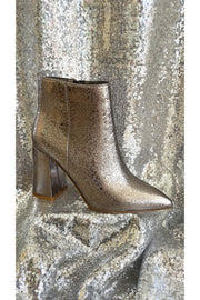 Baby I'm a Star Pewter Booties