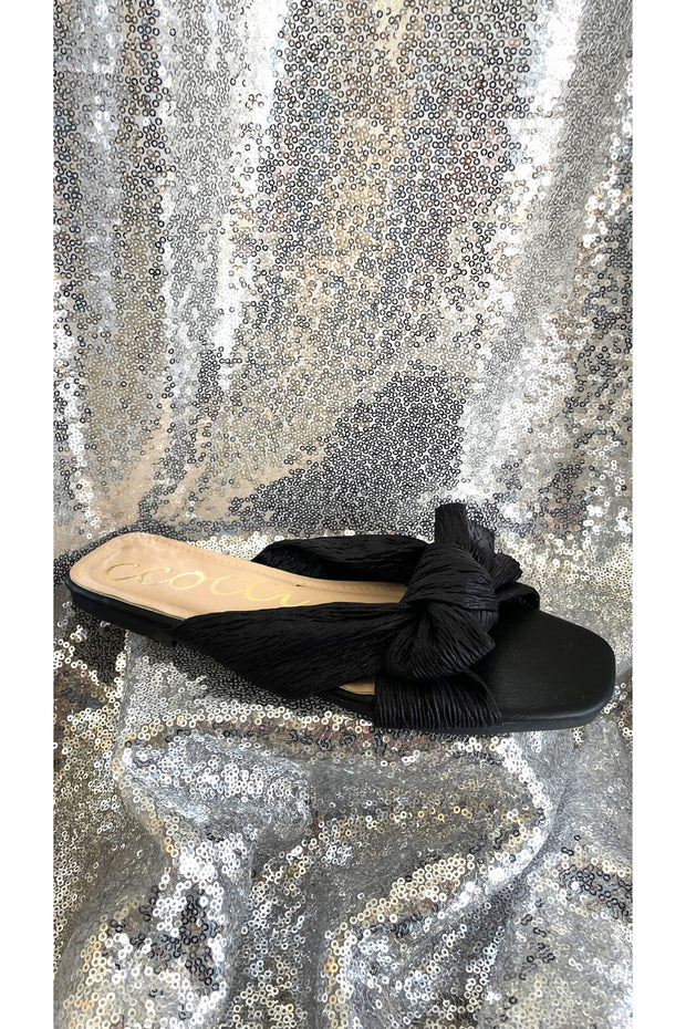 The Duchess Slipper Black