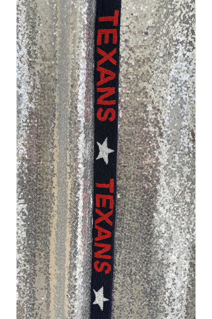 Blue Texans Purse Strap