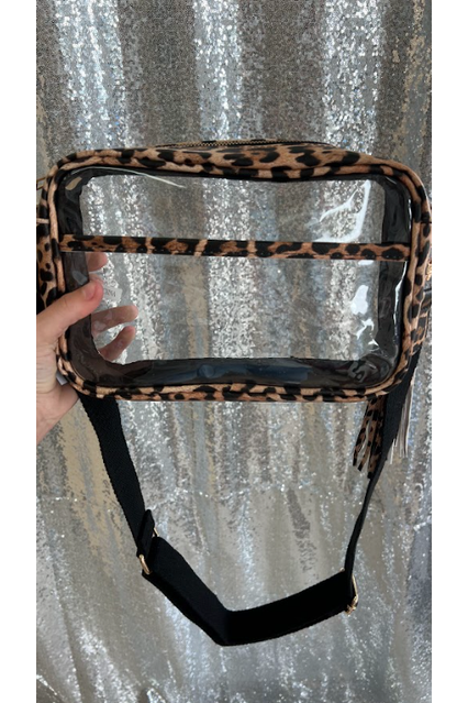 Leopard Stadium Crossbody