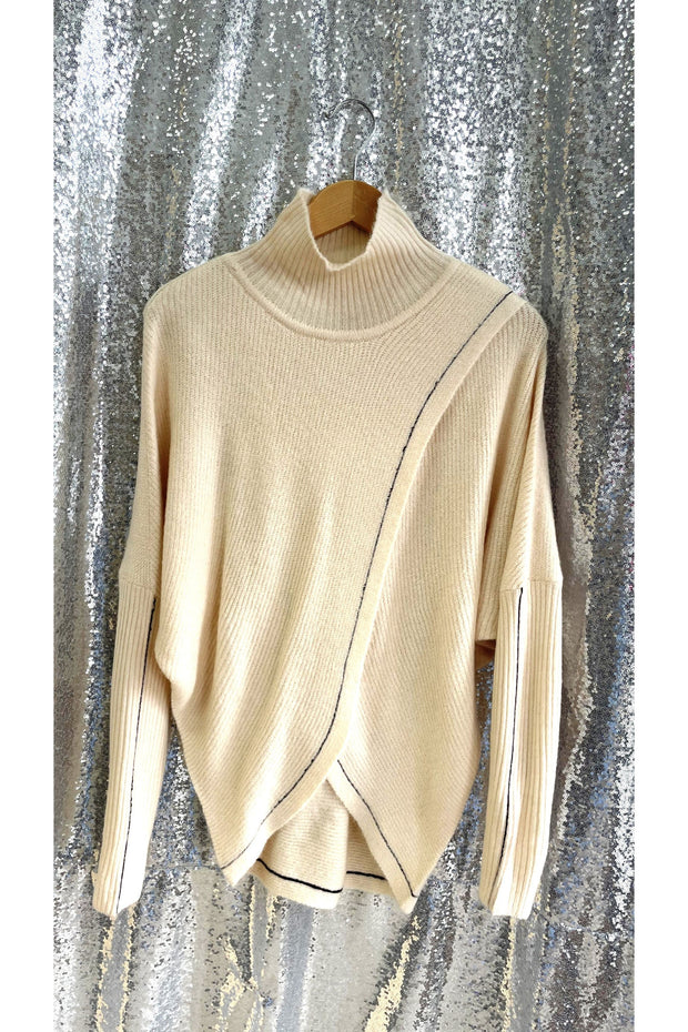 Celia Cross Sweater