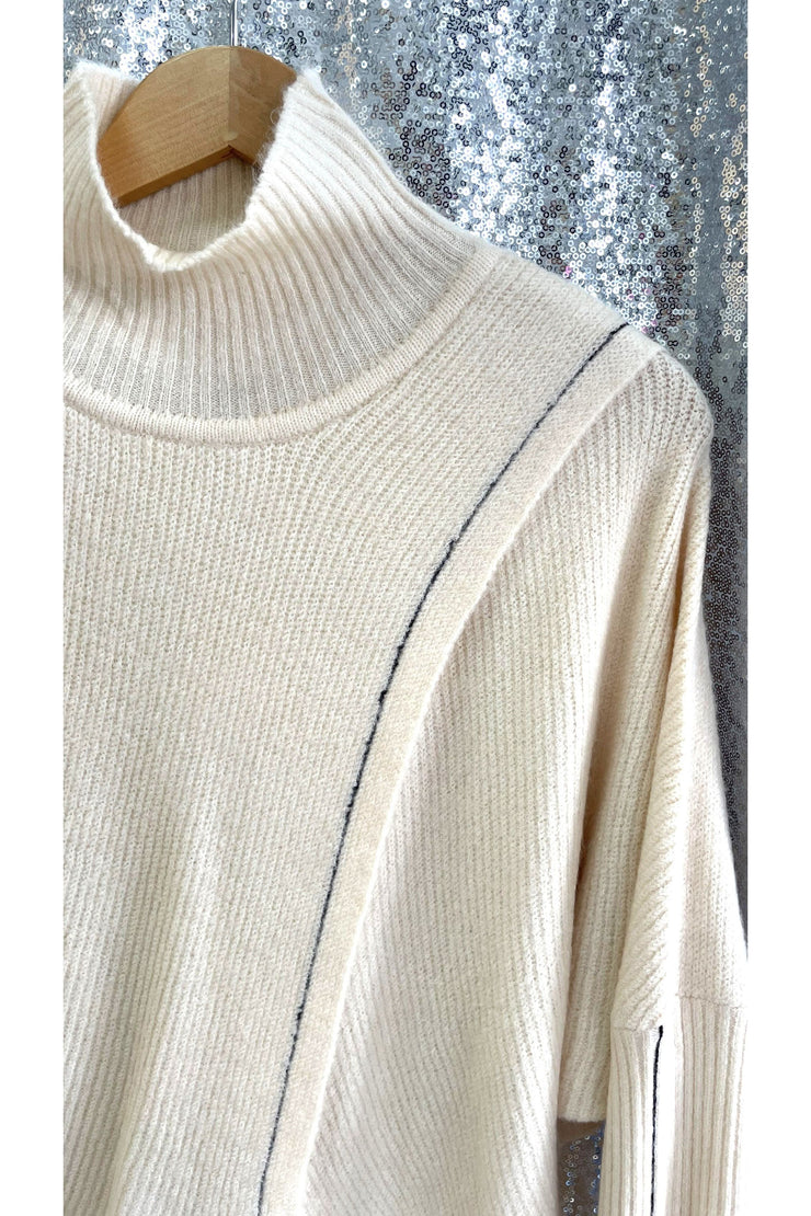 Celia Cross Sweater