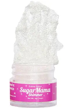 Sugar Mama Shimmer Ice Queen White