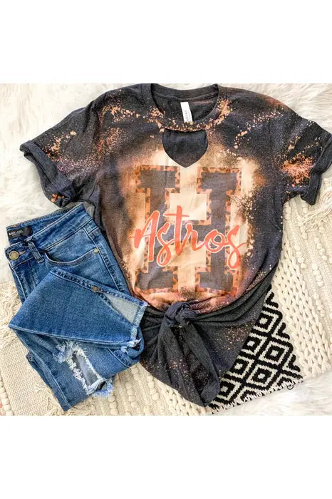 Astros Cheetah Tee