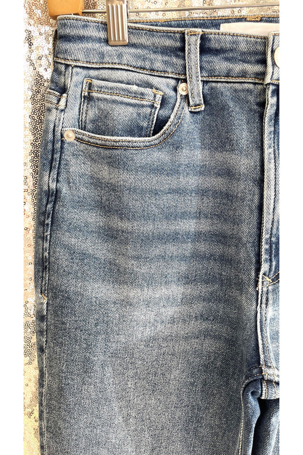 The High Rise Cropped Straight Jodi Jeans