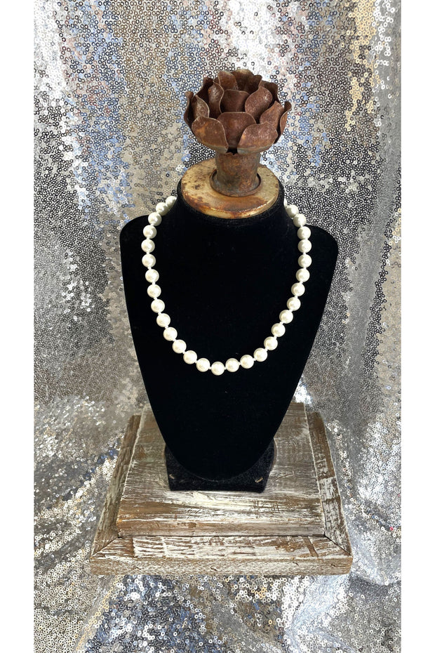 Chloe Beaded Pearl Necklace