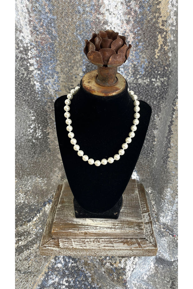 Chloe Beaded Pearl Necklace