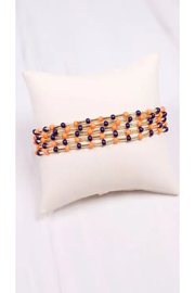 Navy/Orange Hardy Bracelet Stack