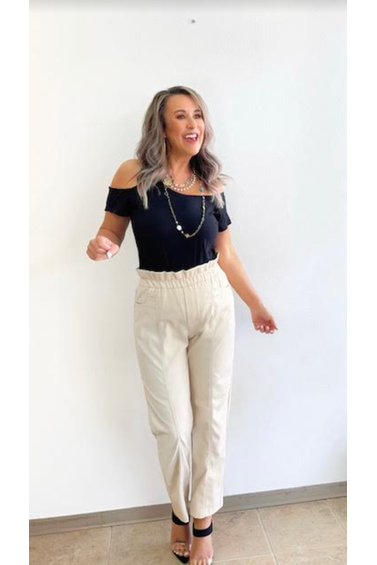 The Faith Vegan Leather Pant