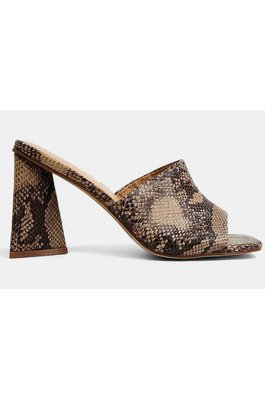 Drive Me Wild Snakeskin Shoes