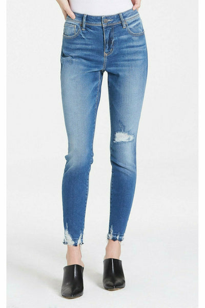 Spanx Ankle Length Skinny Jeans, Clean Black, £112.00